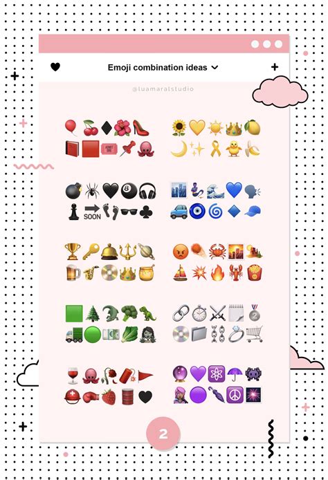 aesthetic emoji combos copy and paste